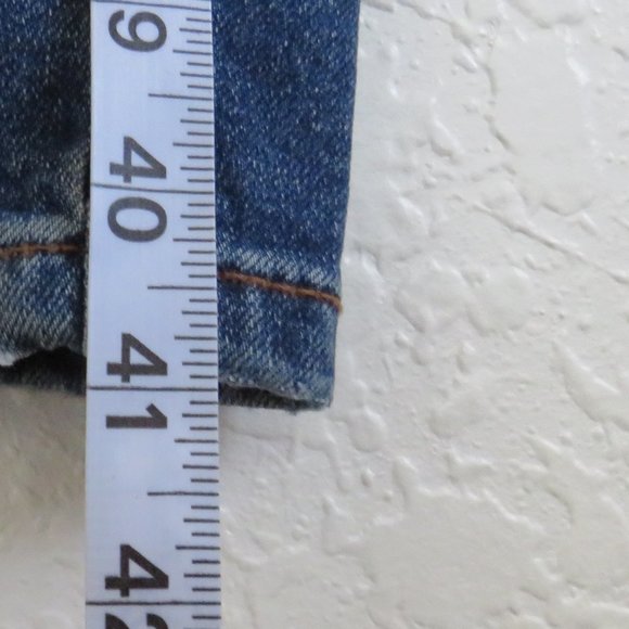 Kenneth Cole* Men's 1.5" Belt‎ Loop Denim Wash Dark Blue Jeans~ Size W34 x L30 - Picture 13 of 13